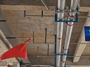安陆管廊支架的安装方法